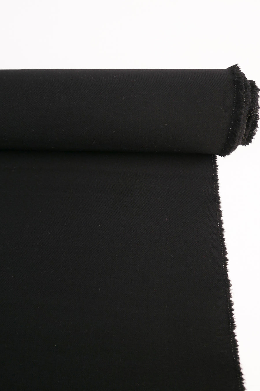 Japanese Pure Wool Suiting | Classic Black