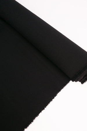 Japanese Pure Wool Suiting | Classic Black