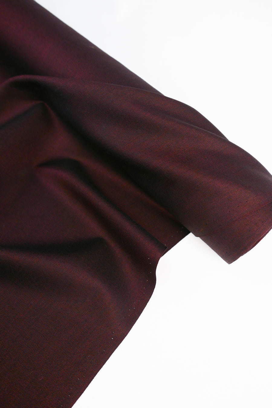 Japanese Pure Wool Shot Suiting | Ruby