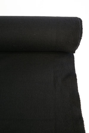 Merino Double-Knit Sweatshirting | Raven