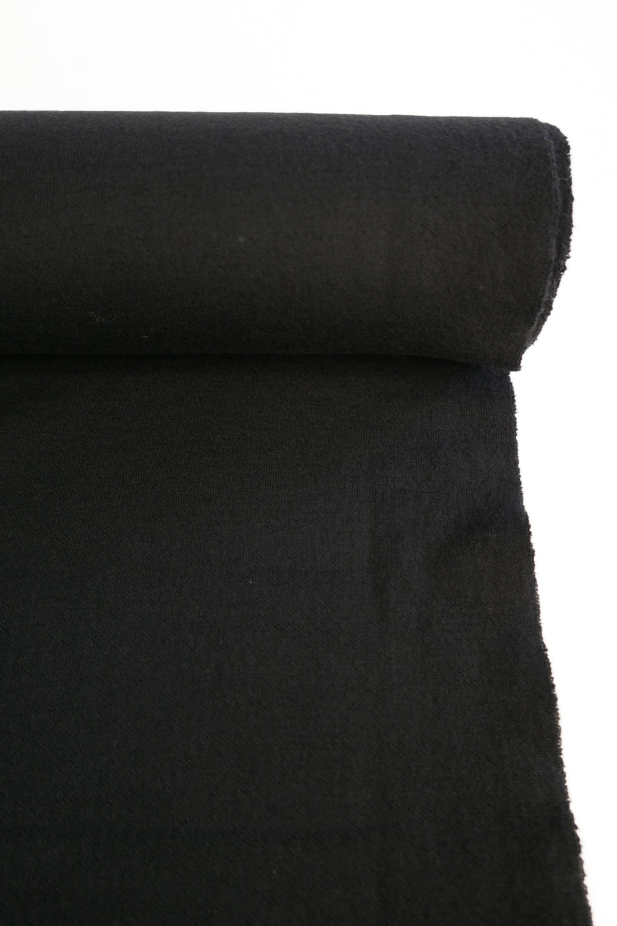 Merino Double-Knit Sweatshirting | Raven