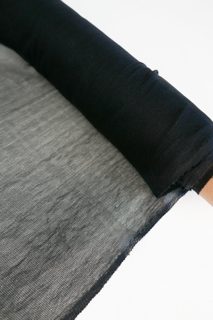 Silk Tulle | Black