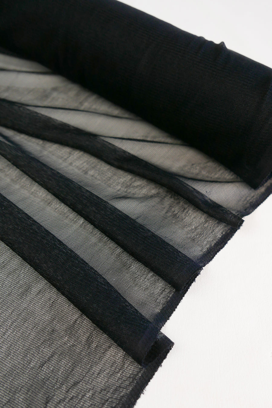 Silk Tulle | Black