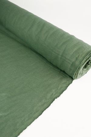 Italian Laundered Linen | Sage