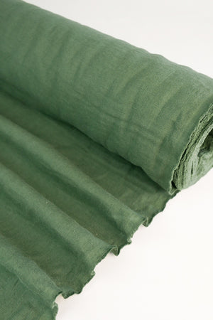 Italian Laundered Linen | Sage