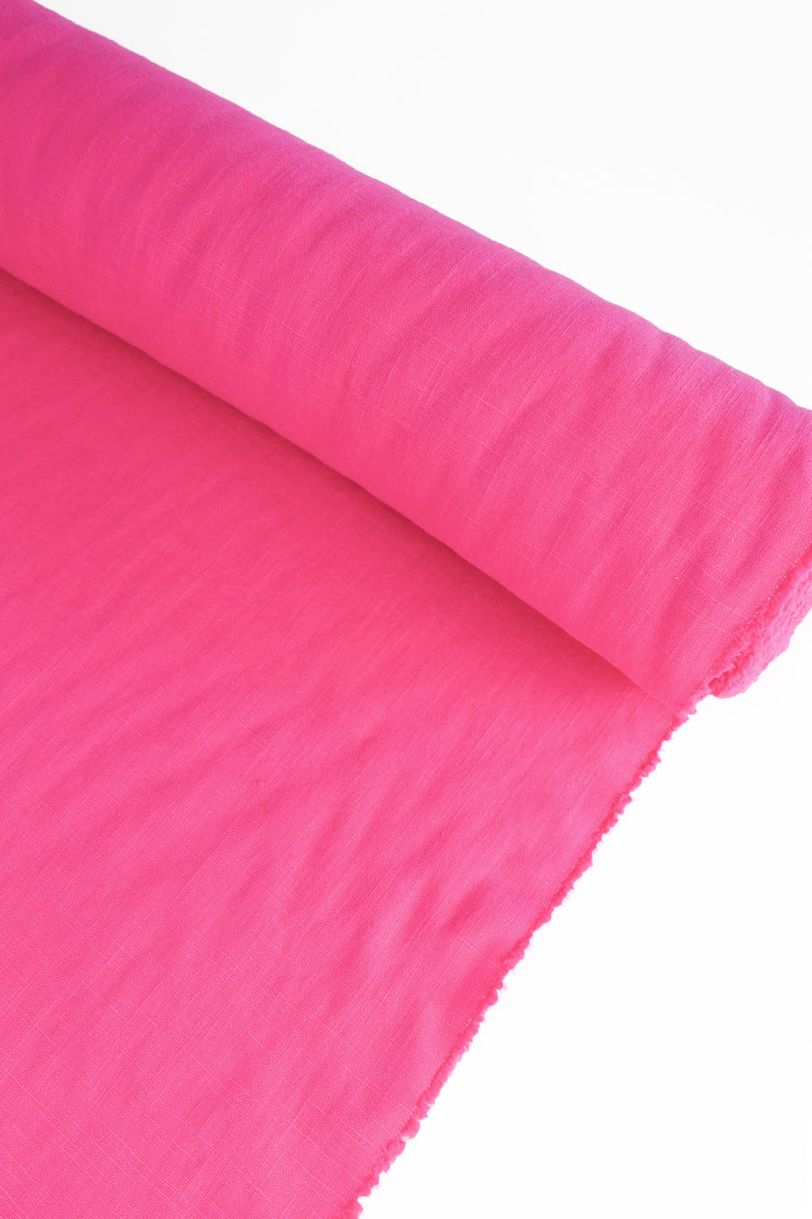 Italian Laundered Linen | Hot Pink