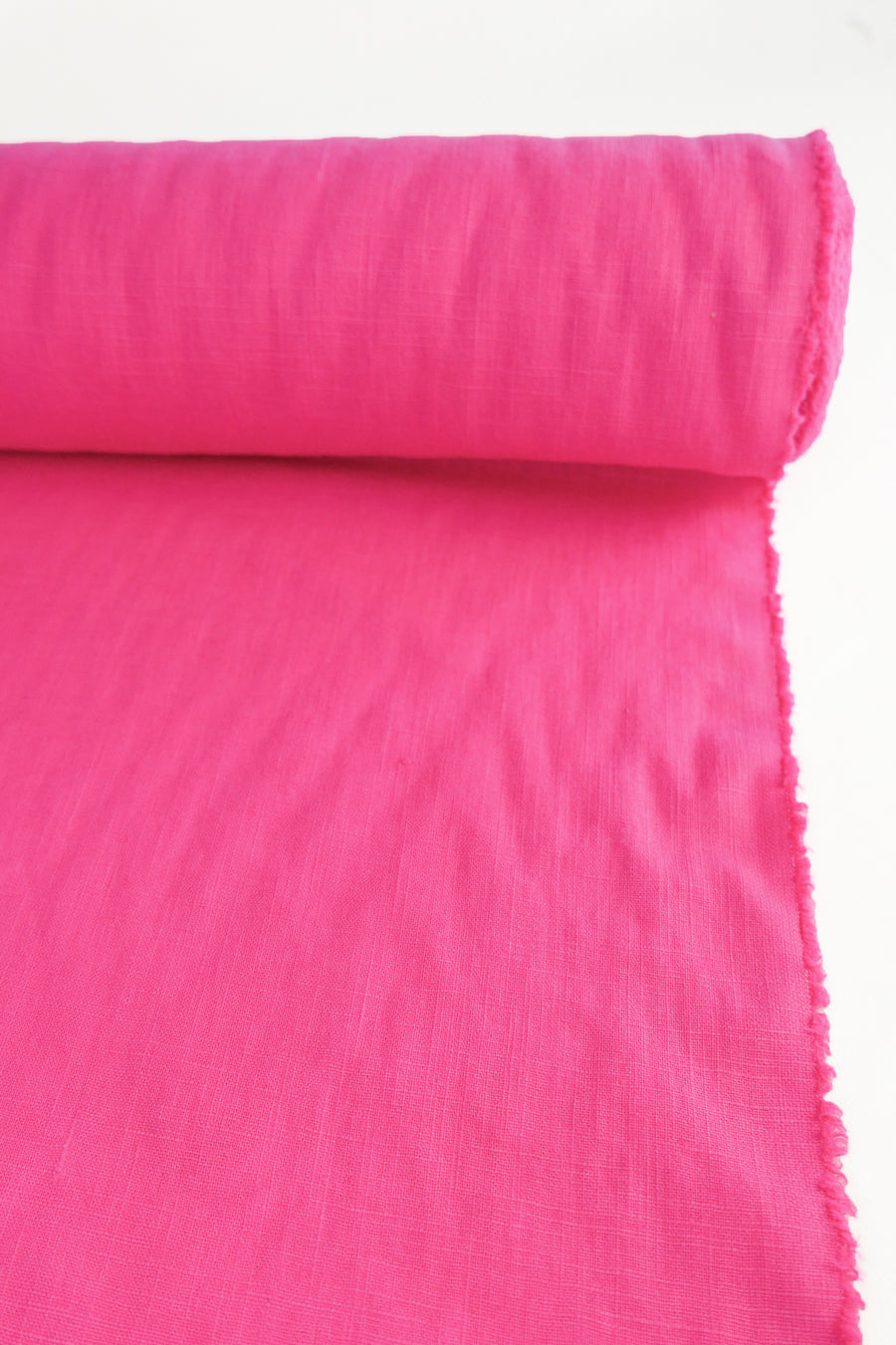 Italian Laundered Linen | Hot Pink