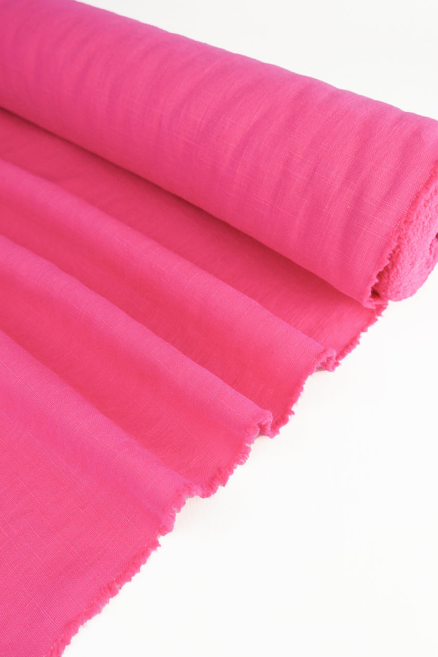 Italian Laundered Linen | Hot Pink