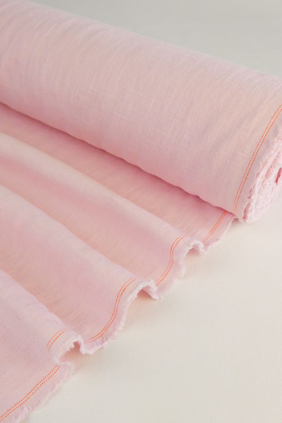 Italian Laundered Linen | Baby Pink