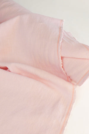 Italian Laundered Linen | Baby Pink