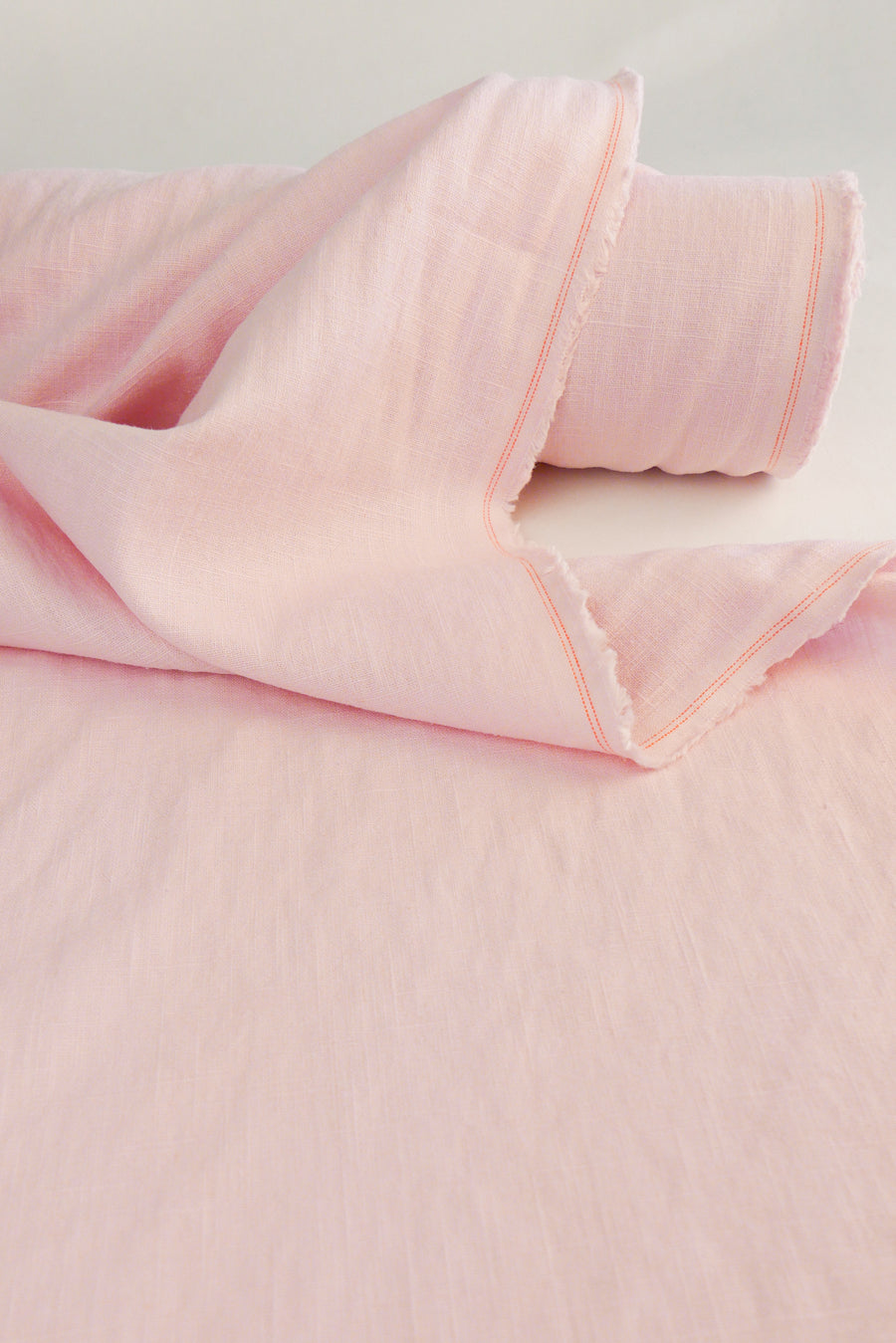 Italian Laundered Linen | Baby Pink