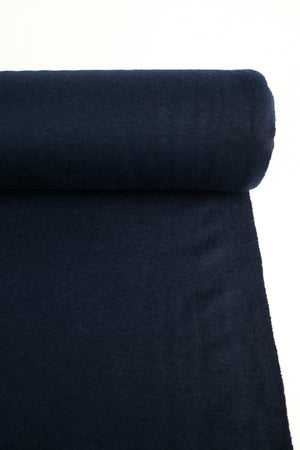 Beverley - Boiled Wool | Navy