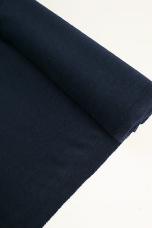 Beverley - Boiled Wool | Navy