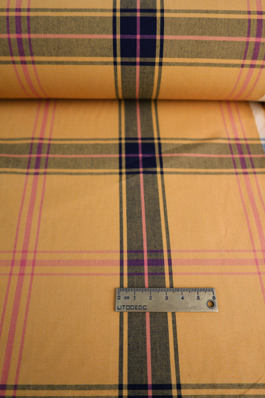 Kodak - Japanese Cotton Check | Toffee