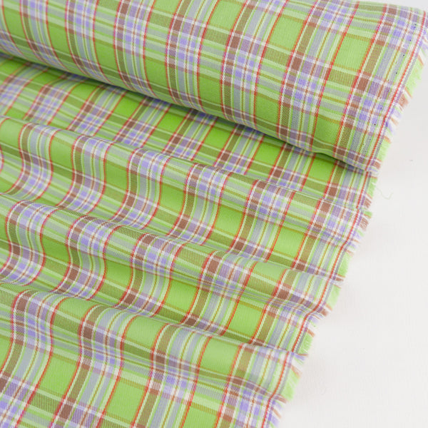 Allie - Yarn Dyed Cotton | Lime (LAST CUT - 2.2M)