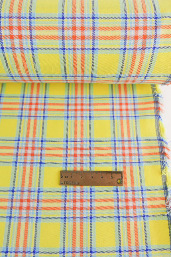 Allie - Yarn Dyed Cotton | Lemon