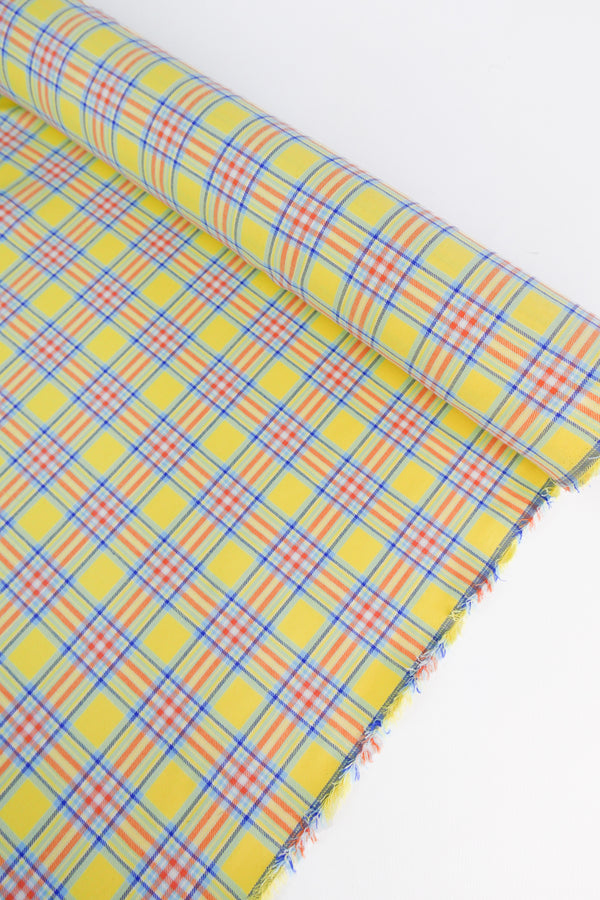 Allie - Yarn Dyed Cotton | Lemon