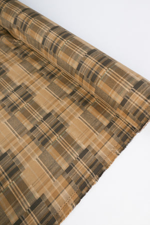 Evelina - Cotton Patchwork Double Cloth | Nutmeg