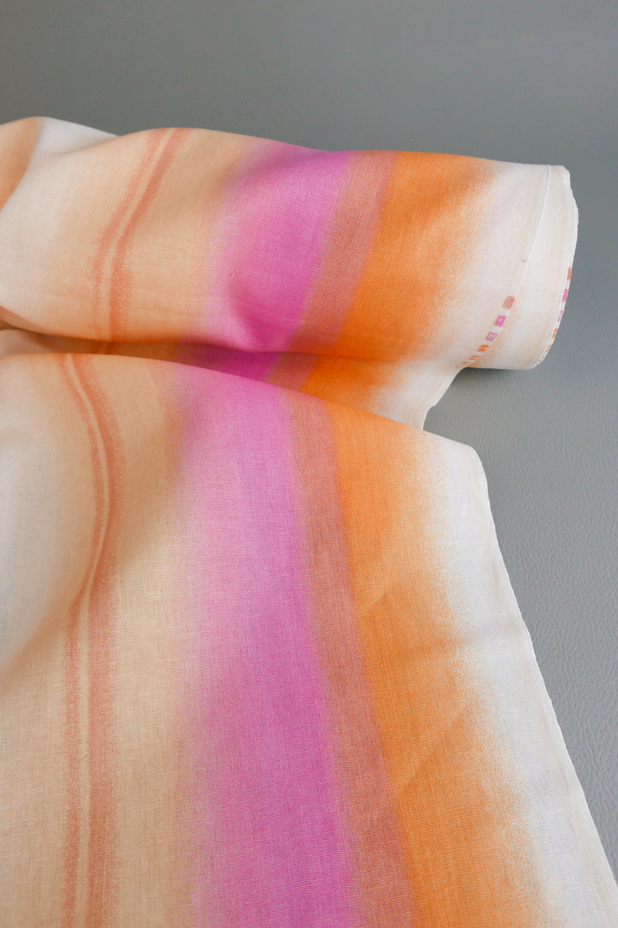 Sunset Stripe - Linen Cotton | Sunset