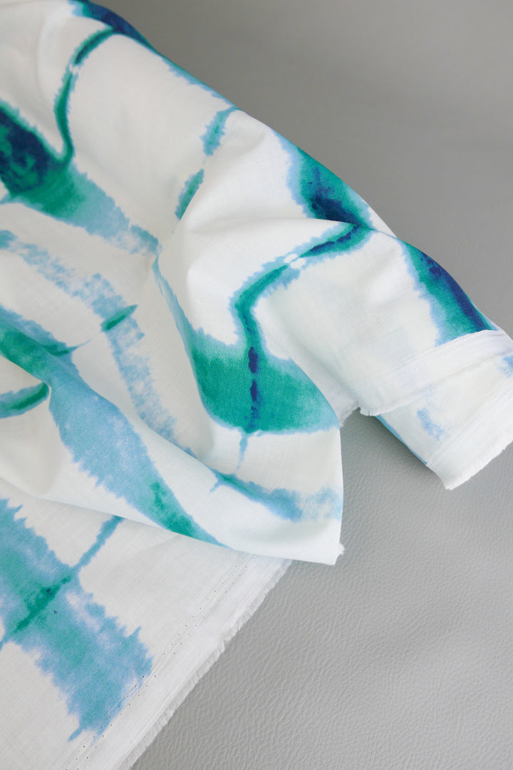 Aurora - Cotton Tie Dye | Lake Green