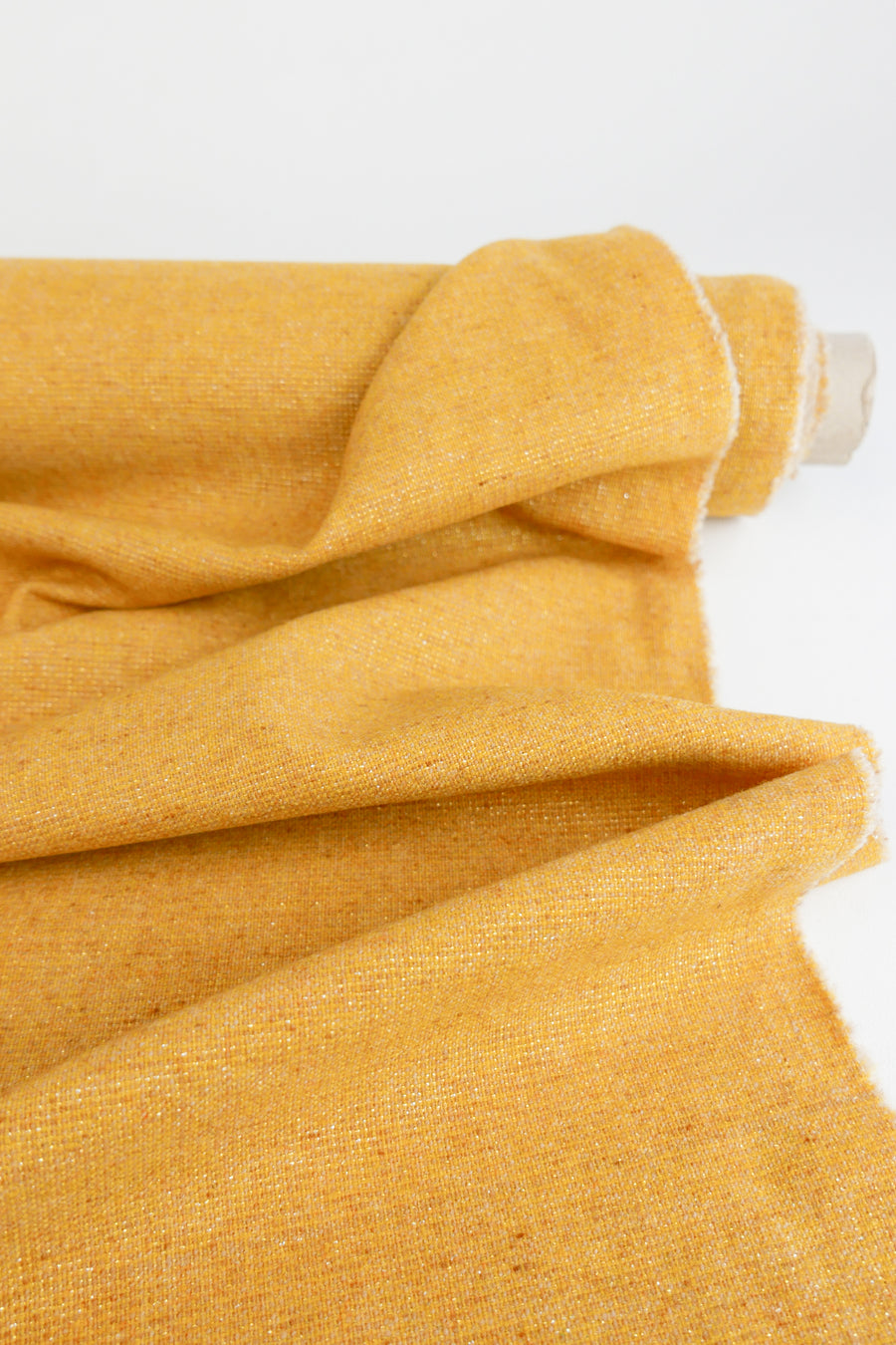 Lena - European Virgin Wool Lurex | Marigold