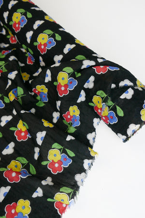 Lizzie - Linen Cotton Seersucker | Poppy