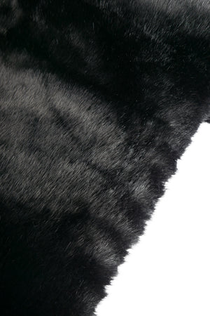 Vino - Korean Faux Fur | Black