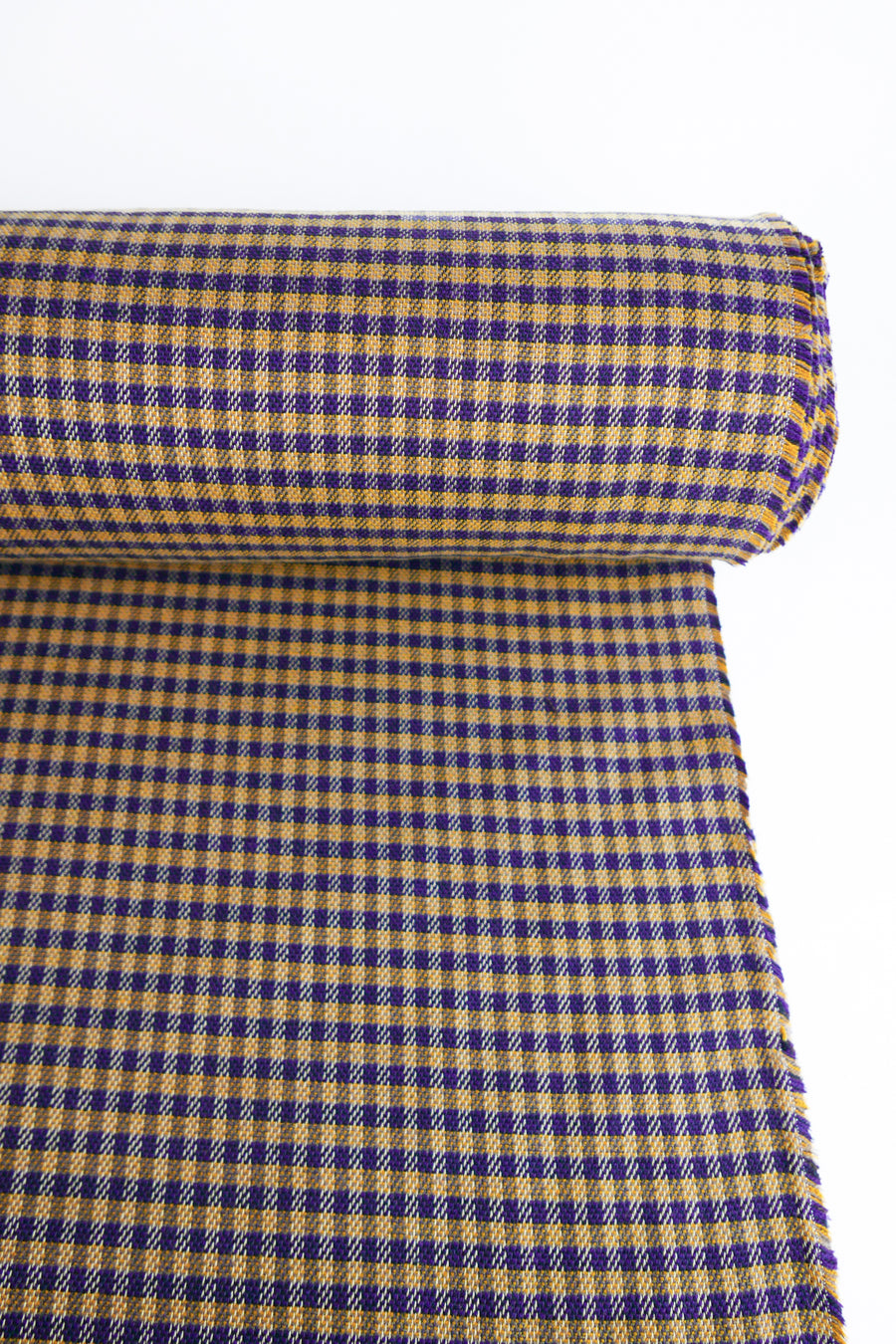 Alberto - Double-Woven Wool Flannel | Purple Pansy