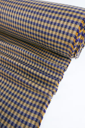 Alberto - Double-Woven Wool Flannel | Purple Pansy