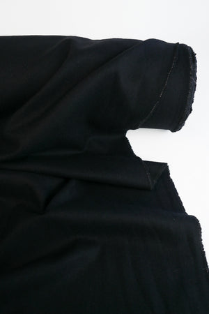 Pure Wool Flannel | Raven