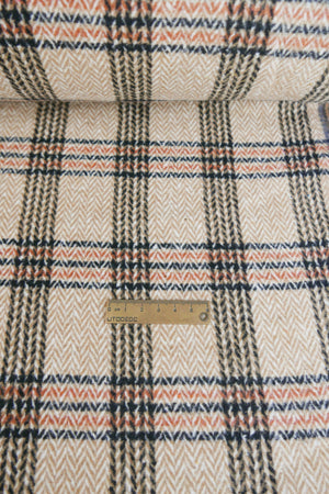 Sheffield - Brushed Wool Coating | Hazelnut