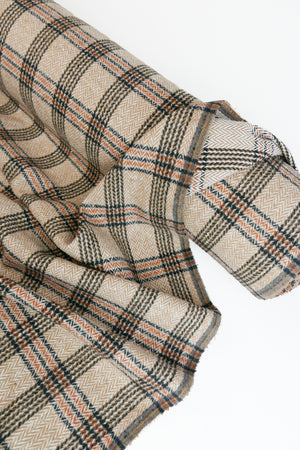 Sheffield - Brushed Wool Coating | Hazelnut