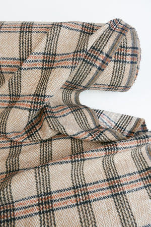 Sheffield - Brushed Wool Coating | Hazelnut