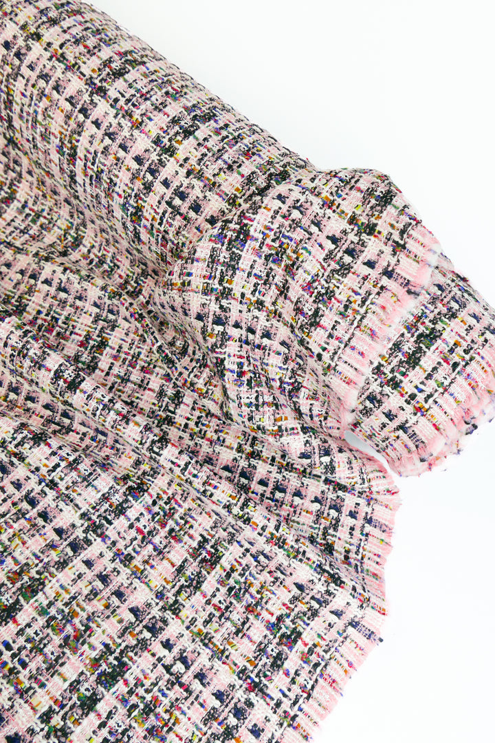 Coco - Wool Tweed | Candy Pink