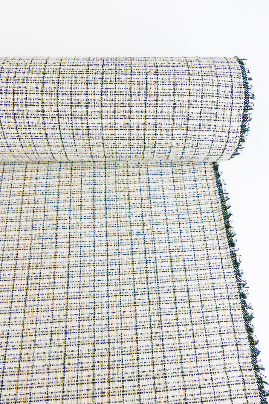 Victoria - Lurex Tweed | Pearl