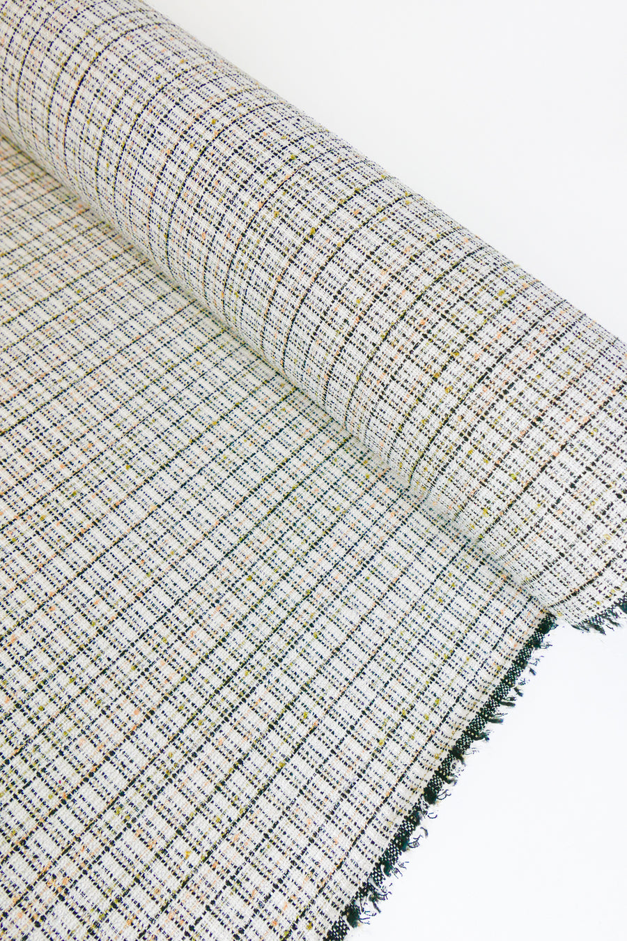 Victoria - Lurex Tweed | Pearl