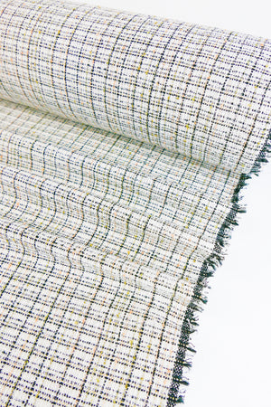 Victoria - Lurex Tweed | Pearl