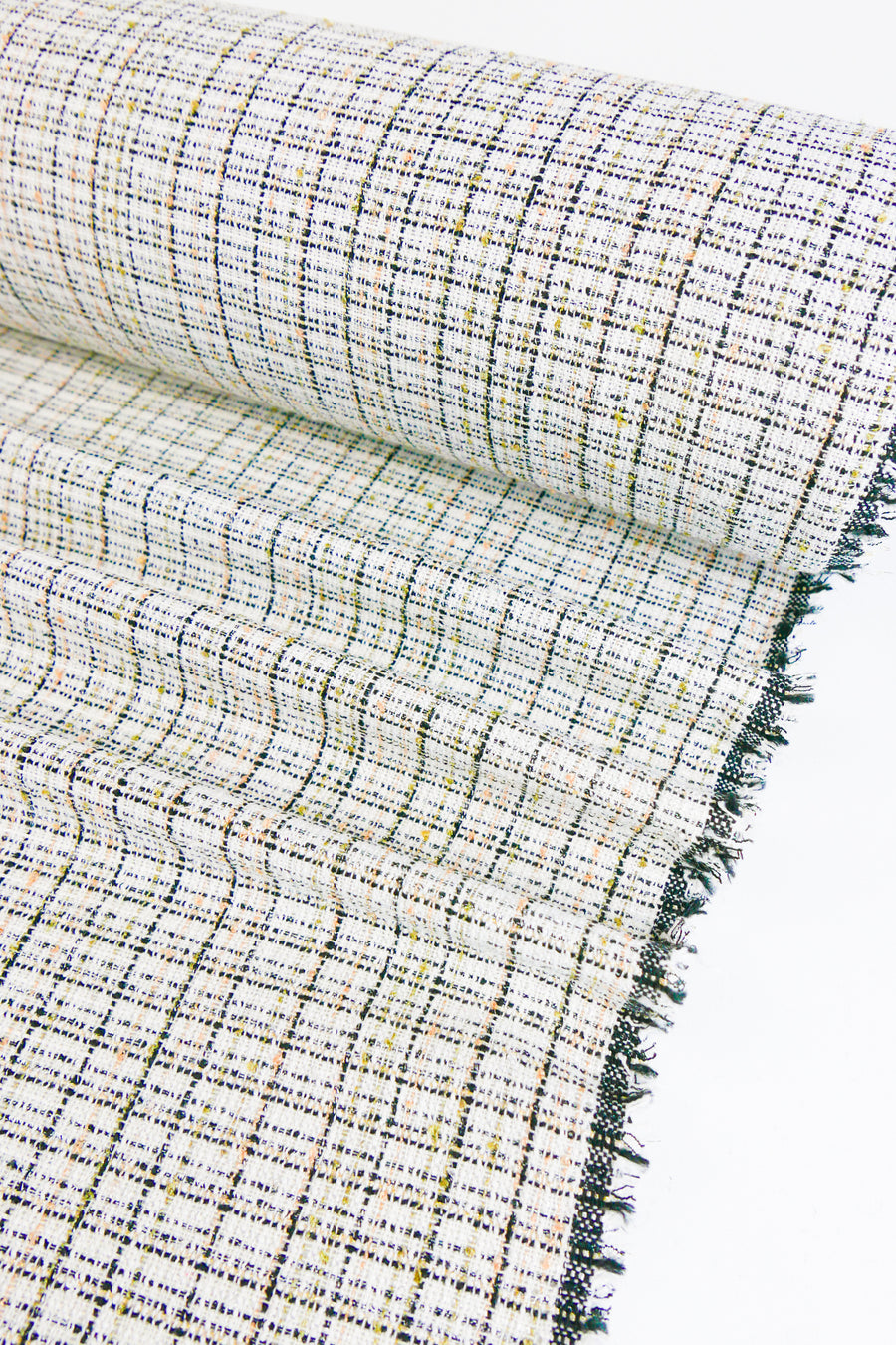 Victoria - Lurex Tweed | Pearl