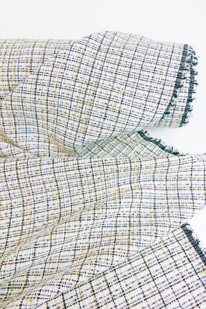 Victoria - Lurex Tweed | Pearl