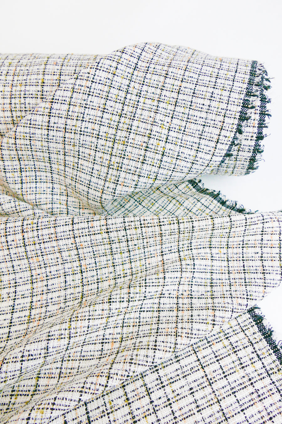 Victoria - Lurex Tweed | Pearl