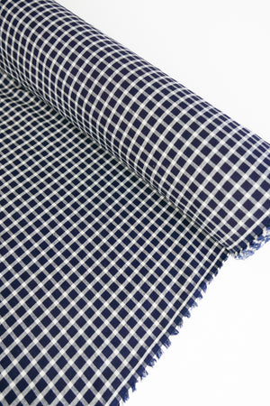 Lukah - Linen Cotton | Navy