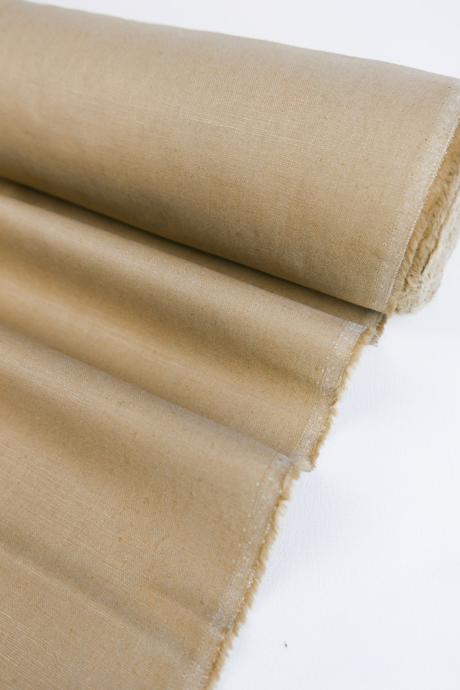 Korean Slubbed Linen | Sand (LAST CUT - 3.2M)
