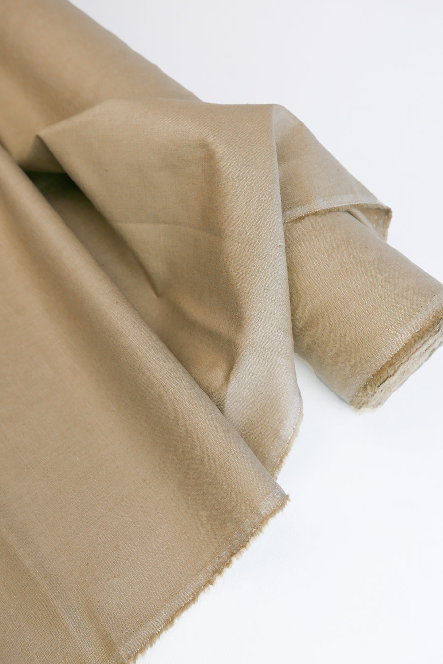 Korean Slubbed Linen | Sand (LAST CUT - 3.2M)