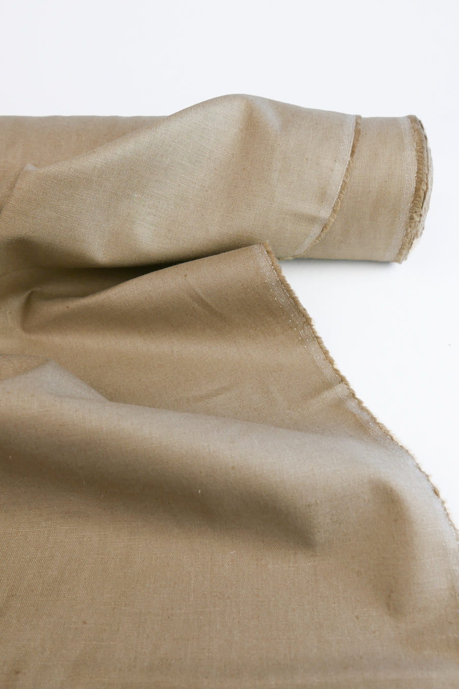 Korean Slubbed Linen | Sand (LAST CUT - 3.2M)