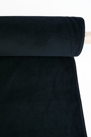 Japanese Mini Corduroy | Black