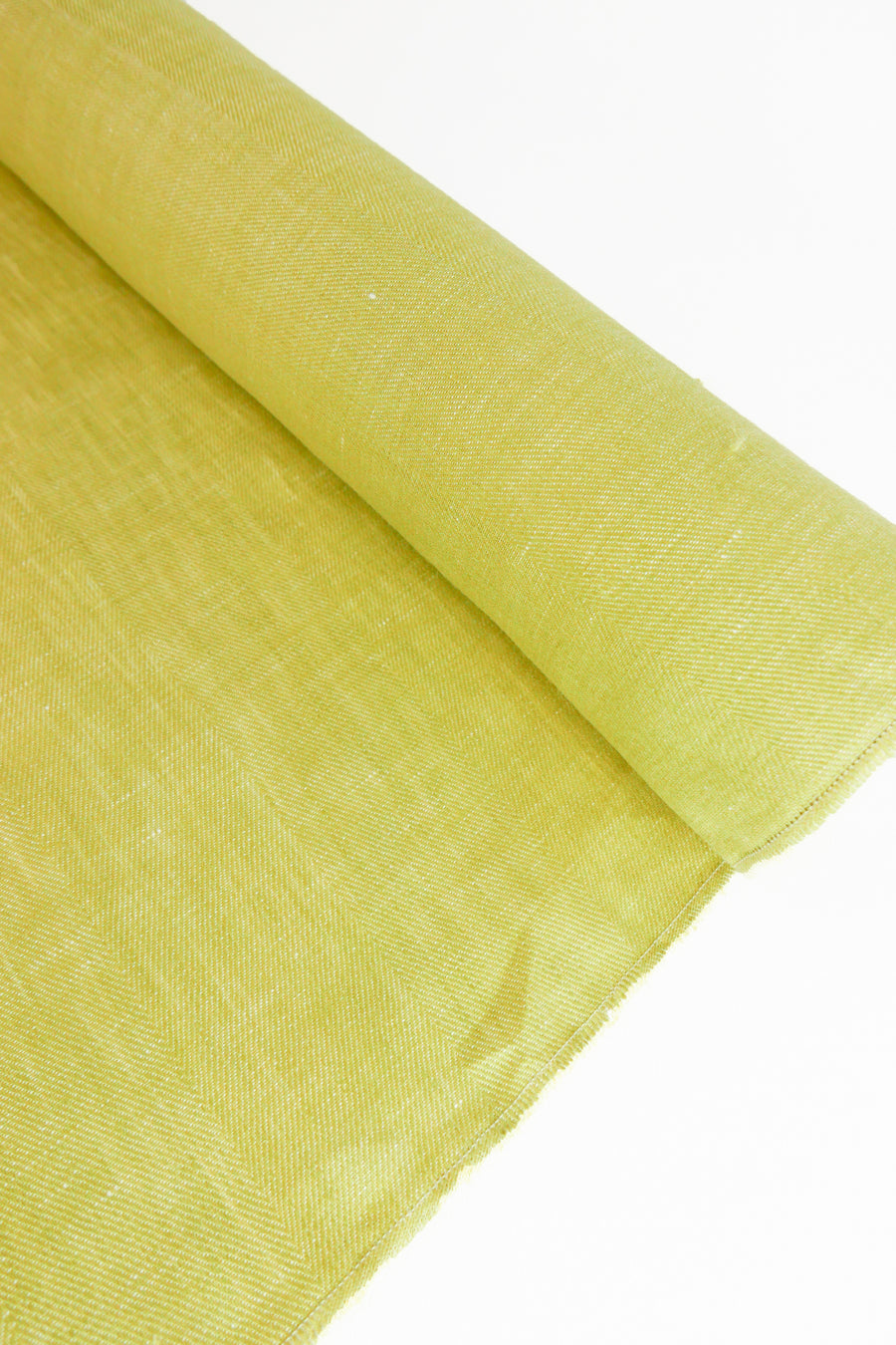 Sirocco - Turkish Glazed Linen | Wasabi