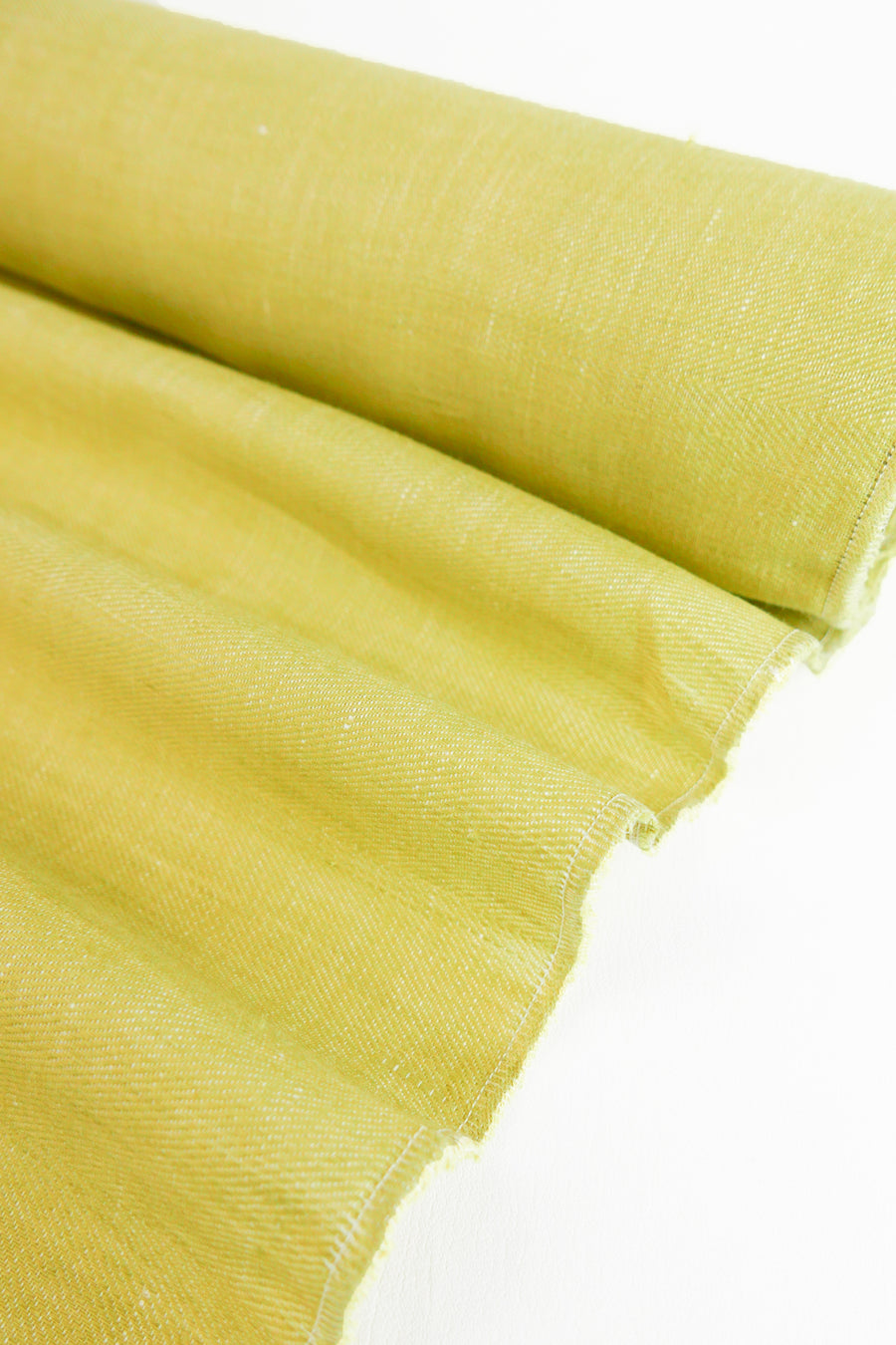 Sirocco - Turkish Glazed Linen | Wasabi