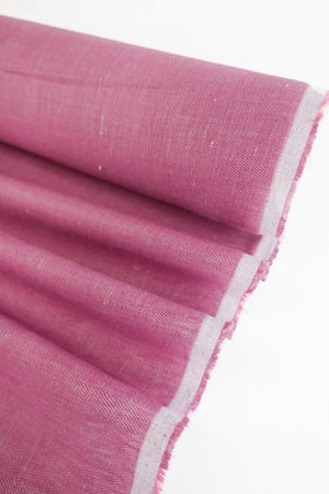 Sirocco - Turkish Glazed Linen | Hibiscus