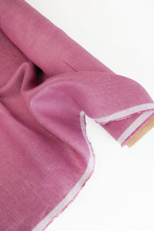 Sirocco - Turkish Glazed Linen | Hibiscus