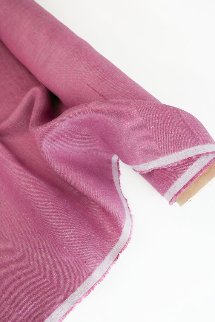 Sirocco - Turkish Glazed Linen | Hibiscus
